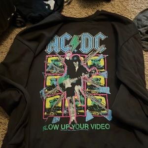 AC/DC Blow Up Your Video sweatshirt